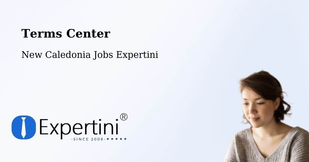 Terms of Service – Auteuil - New Caledonia Jobs Expertini